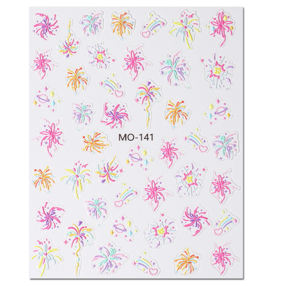 Nail Art Stickers MO-141