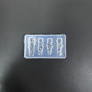 3D Nail Charm Mold 17 - 5 Petals Flower