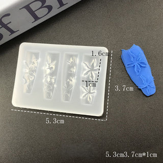 3D Nail Charm Mold 21 - Flower