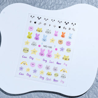 Nail Art Stickers MO-100