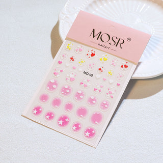 Nail Art Stickers MO-02
