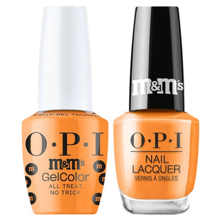 OPI Intelli Gel & Lacquer Duo - HPT03 All Treat, No Trick - 0.5 oz (OPI M&M Collection)