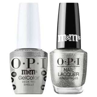 OPI Intelli Gel & Lacquer Duo - HPT08 Deck The Shells (OPI M&M Collection)