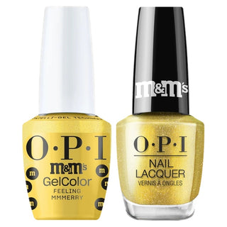 OPI Intelli Gel & Lacquer Duo - HPT01 Feeling Mmmerry (OPI M&M Collection)