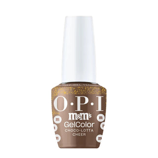 OPI Intelli Gel & Lacquer Duo - HPT04 Choco-Lotta Cheer - 0.5 oz (OPI M&M Collection)