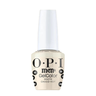 OPI Intelli-Gel - HPT11 White Choco-Hot - Gel Color 0.5 oz (OPI M&M Collection)