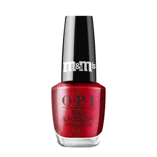 OPI Intelli Gel & Lacquer Duo - HPT12 Red-iculously Sweet - 0.5 oz (OPI M&M Collection)