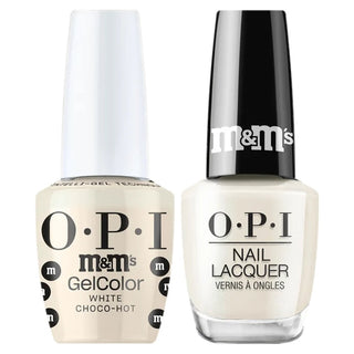 OPI Intelli Gel & Lacquer Duo - HPT11 White Choco-Hot (OPI M&M Collection)