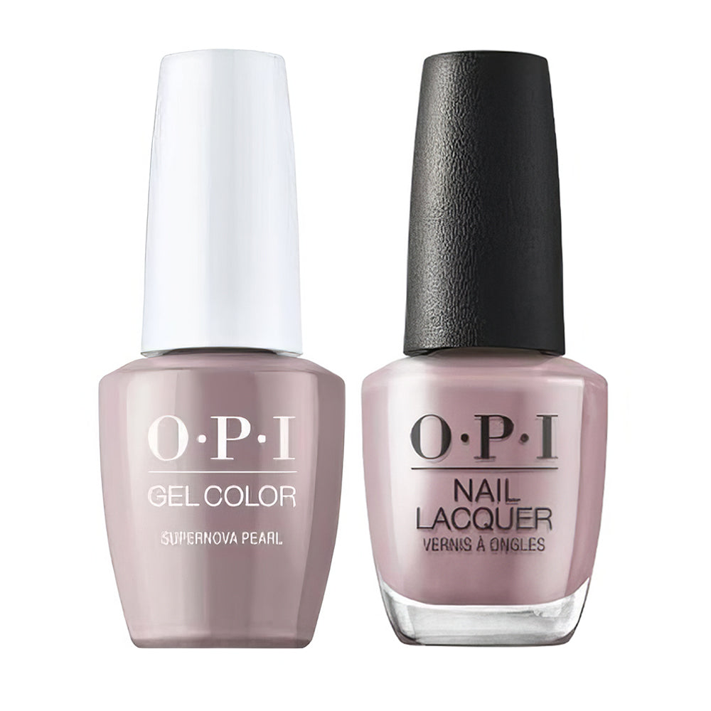 OPI Gel Nail Polish Duo - GLF013 Supernova Pearl - Gel Polish 0.5oz