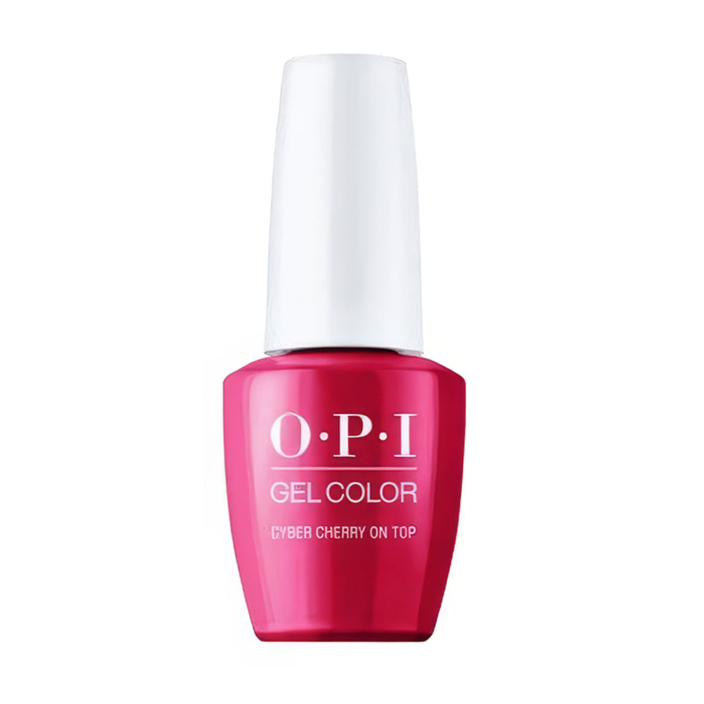 OPI Gel Nail Polish - F014 Cyber Cherry on Top - Gel Polish 0.5oz