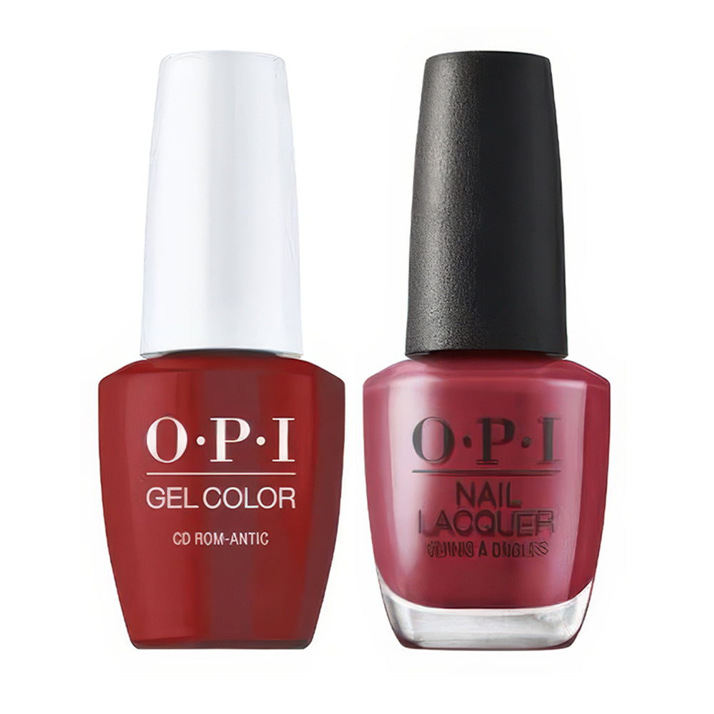 OPI Gel Nail Polish Duo - GLF015 CD Rom-antic - Gel Polish 0.5oz