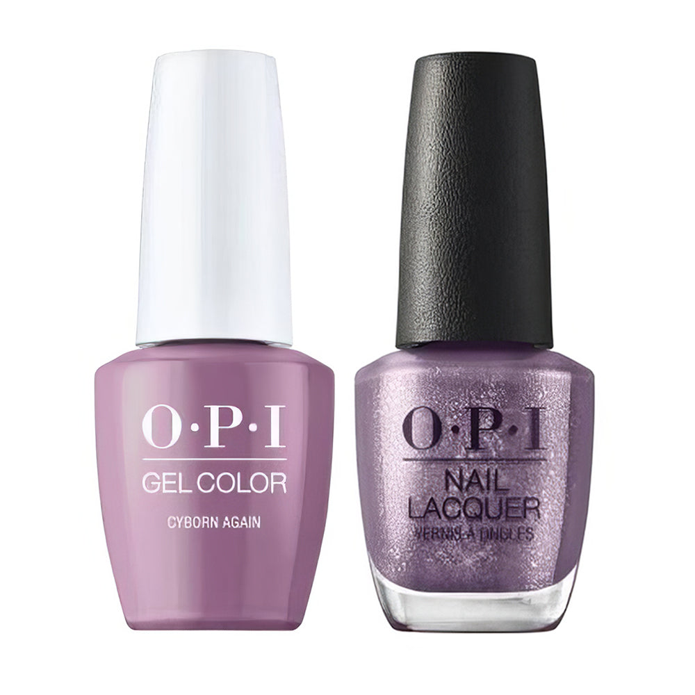 OPI Gel Nail Polish Duo - GLF016 Cyborn Again - Gel Polish 0.5oz