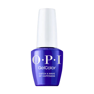 OPI Intelli-Gel - S075 Catch A Wave Of Happiness- Gel Blue Color - Gel Color 0.5 oz