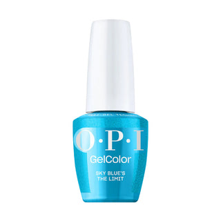 OPI Intelli-Gel - S077 Sky Blue's The Limit - Gel Blue Color - Gel Color 0.5 oz