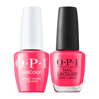 OPI Intelli Gel - S080 Bright Where I Belong! - Pink Color - 0.5 oz (OPI Summer 2026 Collection)
