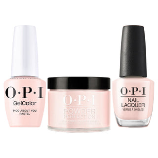 OPI Intelli 3 In 1 - F037 Mod About You Pastel - Pink, Beige Colors - Dip, Gel & Lacquer Matching (OPI Fall 2026 Collection)