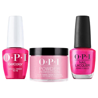 OPI Intelli Gel & Lacquer Duo - F041 It's All Greek to Me - Pink - 0.5 oz (OPI Fall 2026 Collection)