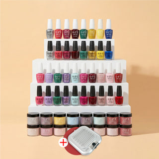 OPI 44 3-in-1 - Dip, Gel & Lacquer Matching - FREE 1 LAVIS Nail Dust Collector Silver