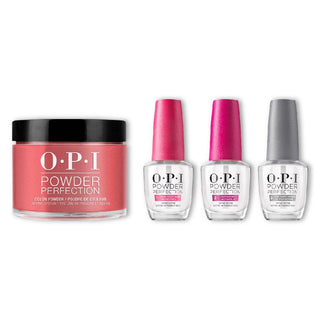 OPI Dip Powder Combo - Liquid Set & Z13 Color So Hot It Berns
