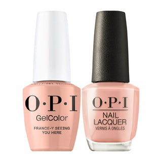 OPI Intelli Gel & Lacquer Duo - F039 France-y Seeing You Here - 0.5 oz (OPI Fall 2026 Collection)