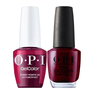 OPI Intelli Gel & Lacquer Duo - F040 Every Month is Oktoberfest - 0.5 oz (OPI Fall 2026 Collection)