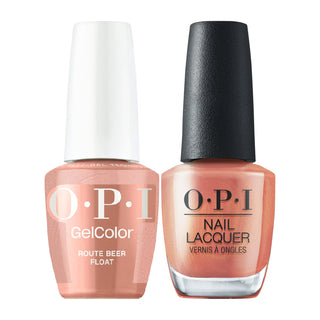 OPI Intelli Gel & Lacquer Duo - F043 Route Beer Float - 0.5 oz (OPI Fall 2026 Collection)