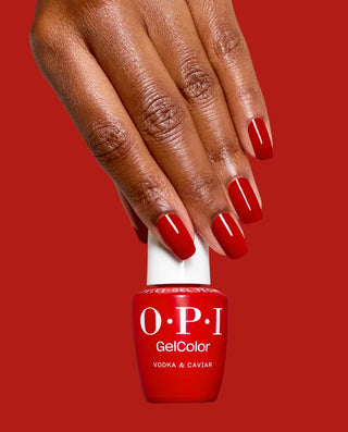 OPI Intelli-Gel - F048 Vodka & Caviar - Red - Gel Color 0.5 oz (OPI Fall 2026 Collection)