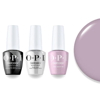 OPI S064 Mod About Me Intelli-Gel Combo - Super Base Coat, Super Gloss Top Coat