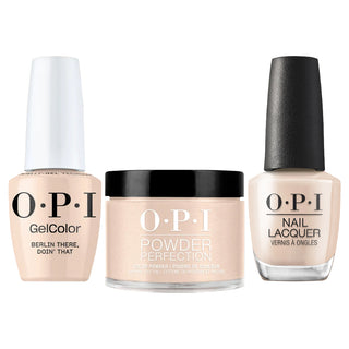 OPI Intelli 3 In 1 - F045 Berlin There, Doin' That - Pink, Beige Colors - Dip, Gel & Lacquer Matching (OPI Fall 2026 Collection)