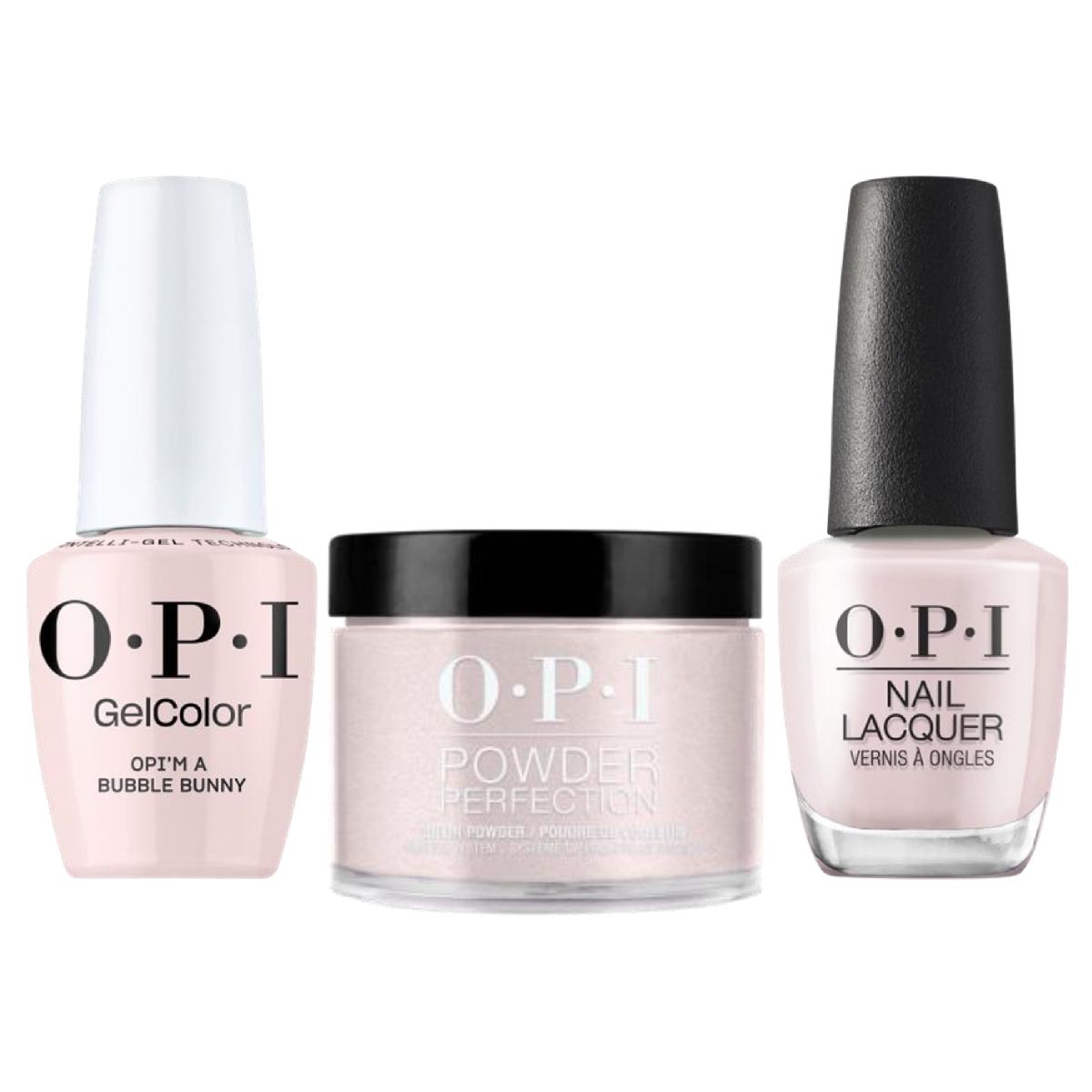 OPI Intelli Gel & Lacquer Duo - S061 Opi'm A Bubble Bunny - 0.5 OZ
