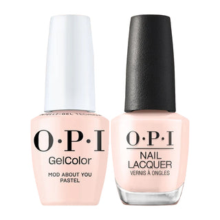 OPI Intelli Gel & Lacquer Duo - F037 Mod About You Pastel - Pink, Beige - 0.5 oz (OPI Fall 2026 Collection)