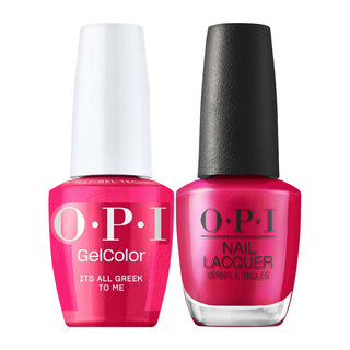 OPI Intelli Gel & Lacquer Duo - F041 It's All Greek to Me - Pink - 0.5 oz (OPI Fall 2026 Collection)