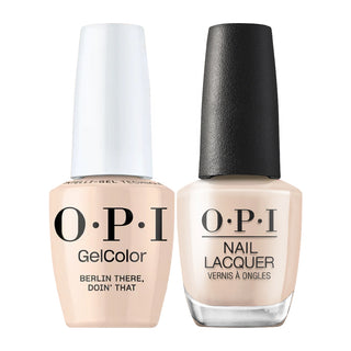 OPI Intelli Gel & Lacquer Duo - F045 Berlin There, Doin' That - Pink, Beige - 0.5 oz (OPI Fall 2026 Collection)