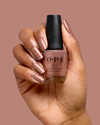 OPI Nail Lacquer - F043 Route Beer Float - Brown, Orange - 0.5 oz (OPI Fall 2026 Collection)