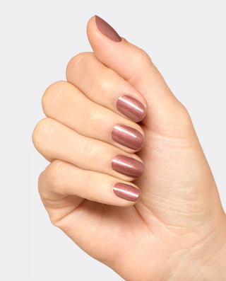 OPI Nail Lacquer - F043 Route Beer Float - Brown, Orange - 0.5 oz (OPI Fall 2026 Collection)
