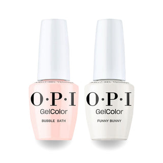 OPI S86 Bubble Bath, H22 Funny Bunny Intelli-Gel Combo - Set 2