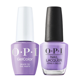 OPI Gel Nail Polish Duo - P007 Skate To The Party