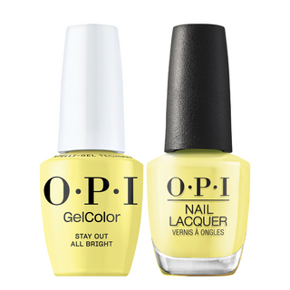 OPI Gel Nail Polish Duo - P008 Stay Out All Bright