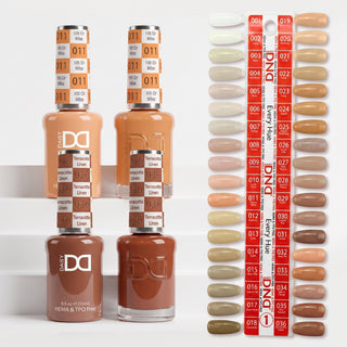 DND HEMA & TPO Free Gel Nail Polish Duo - Part 01 - Set of 36 Colors - Every Hue