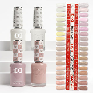 DND HEMA & TPO Free Gel Nail Polish Duo - Part 05 - Set of 36 Colors -  Bake Off