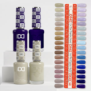 DND HEMA & TPO Free Gel Nail Polish Duo - Part 06 - Set of 36 Colors -  I'm The Captian Now!
