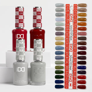 DND HEMA & TPO Free Gel Nail Polish Duo - Part 08 - Set of 36 Colors - School Of Sleek