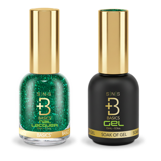 SNS Pro Gel Nail Polish Duo - PI-109 - Green Collection