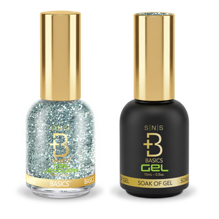 SNS Pro Gel Nail Polish Duo - PI-110 - Green Collection