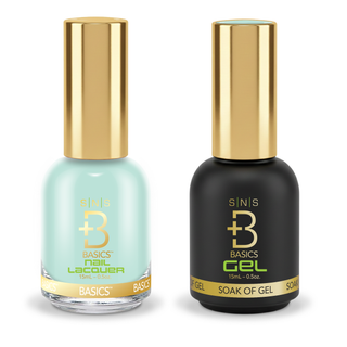 SNS Pro Gel Nail Polish Duo - PI-019 - Green Collection