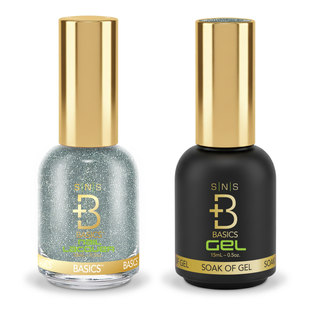 SNS Pro Gel Nail Polish Duo - PI-025 - Green Collection