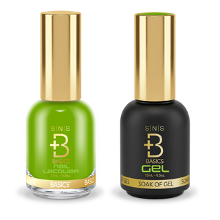 SNS Pro Gel Nail Polish Duo - PI-054 - Green Collection