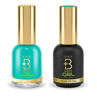 SNS Pro Gel Nail Polish Duo - PI-061 - Green Collection