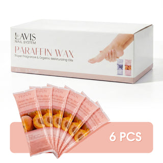 LAVIS Paraffin Wax Peach 6Pcs/Box