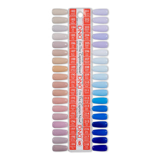 DND HEMA & TPO Free Gel Nail Polish Duo - Part 06 - Set of 36 Colors -  I'm The Captian Now!
